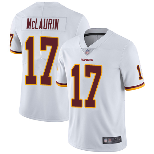 Washington Redskins Limited White Men Terry McLaurin Road Jersey NFL Football 17 Vapor